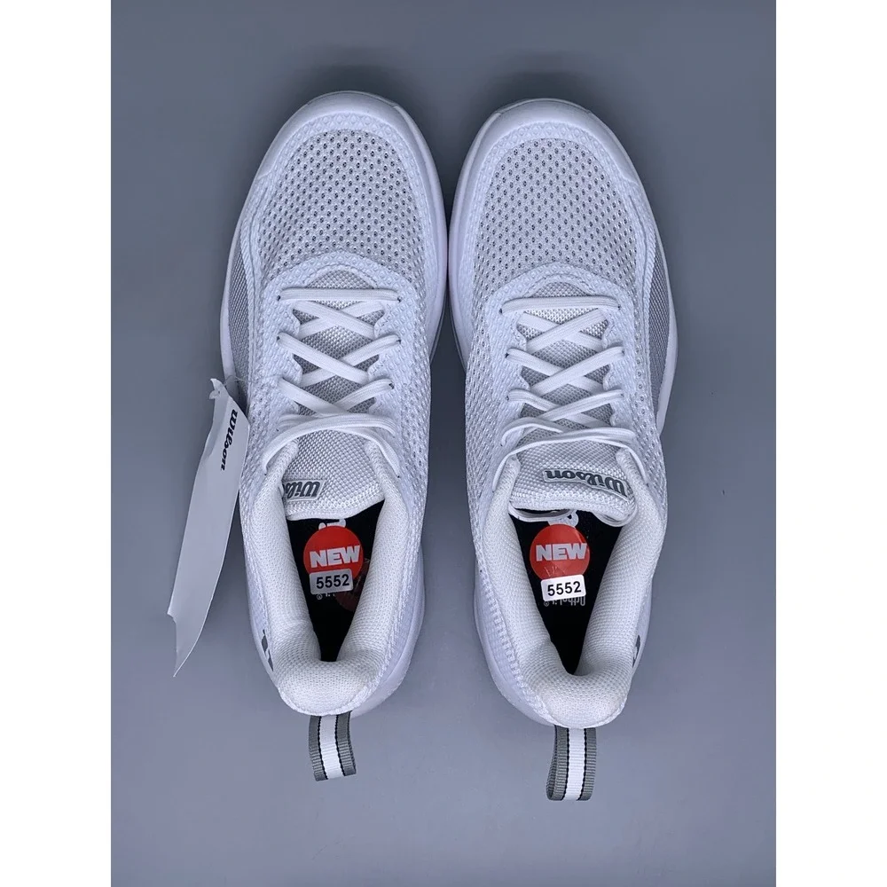 Wilson Rush Pro Lite White Tennis Pickleball Shoes Men's Sz 8 Women's Sz 9.5